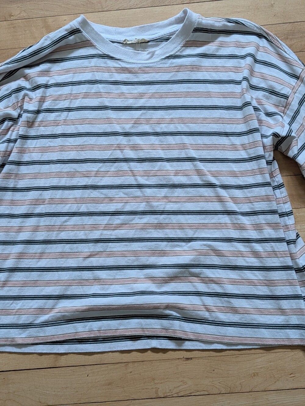 Madewell Women's Long-Sleeve Crewneck Striped Tee Medium